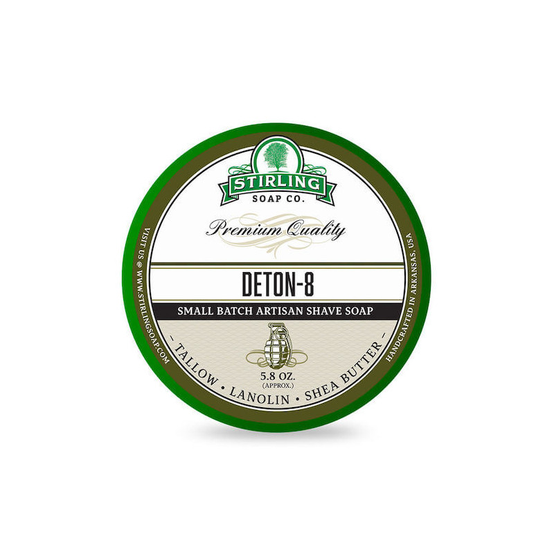 Savon de rasage Deton-8 Stirling Soap Company