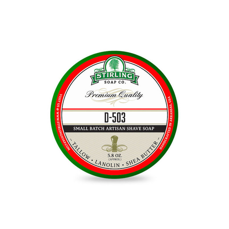 Savon de rasage D-503 Stirling Soap Company