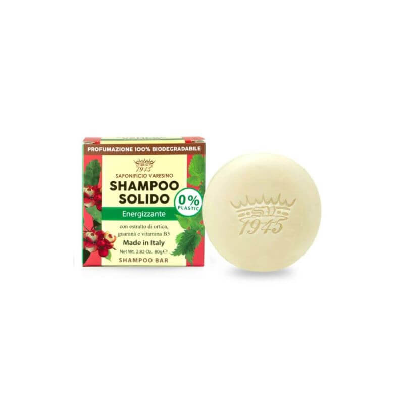 Shampooing solide énergisant Saponificio Varesino