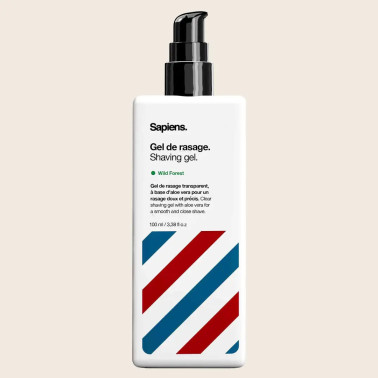 Gel de rasage transparent Sapiens