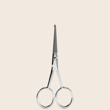 Ciseaux de Précision à Barbe en Acier Inoxydable Sapiens