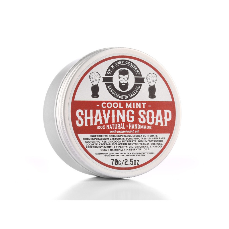 Savon de Rasage "Cool Mint" de la marque Dr K Soap