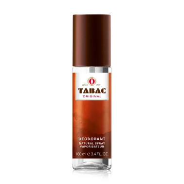 Déodorant Spray Tabac Original - Flacon en verre 100ml 
