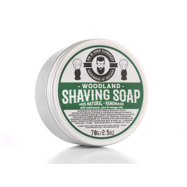 Savon de Rasage "Woodland" 70g de la marque Dr K Soap