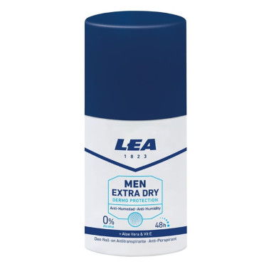Déodorant Roll-On Lea - "Men Extra Dry" Protection 48h 