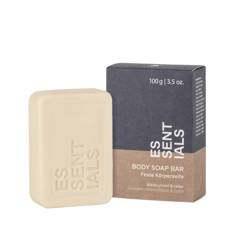 Savon pour le corps Muhle Essentials - cassis et bois de cèdre 