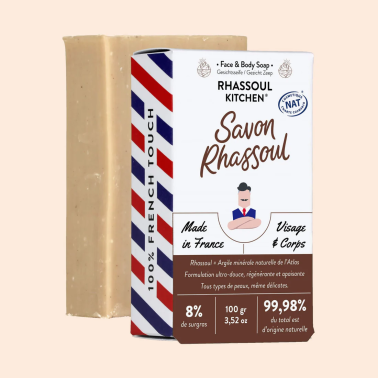 Savon surgras - Rhassoul Kitchen -Monsieur Barbier