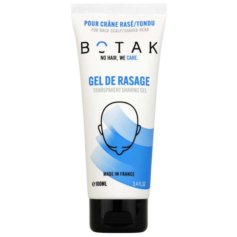 Gel de rasage rafraîchissant BOTAK pour crâne rasé/chauve  