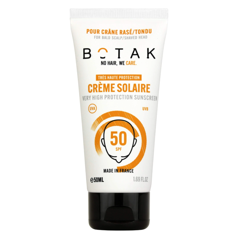 Crème Solaire SPF50 Crâne rasé/ Chauve Botak