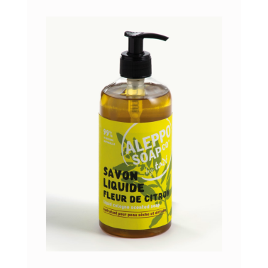 Savon d'Alep Liquide Fleur de Citron - TADE 500ml