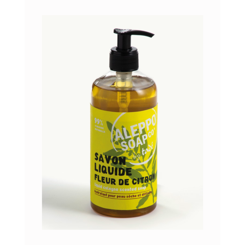 Savon d'Alep Liquide Fleur de Citron - TADE 500ml