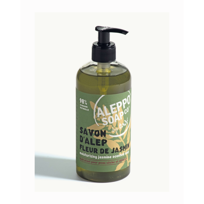 Savon d'Alep Liquide Fleur de Jasmin - TADE 500ml