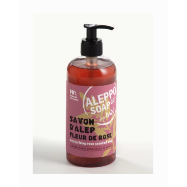 Savon d'Alep Liquide Fleur de rose - TADE 500ml