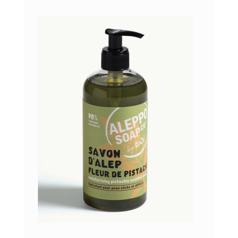 Savon d'Alep Liquide Fleurs de Pistache - TADE 500ml