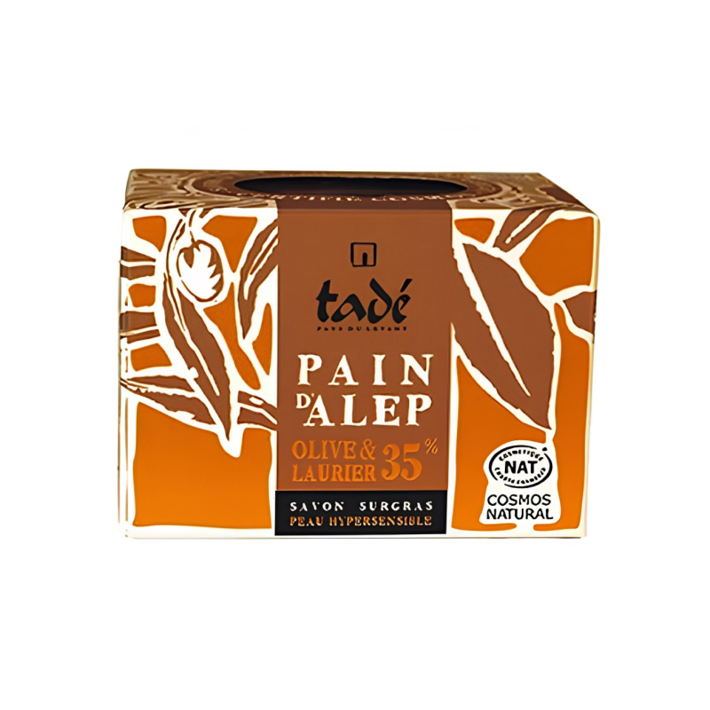 Pain d'Alep TADE 190G - Olive et Laurier 35%
