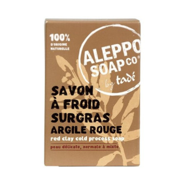 Savon à Froid Surgras Argile Rouge - TADE 150G