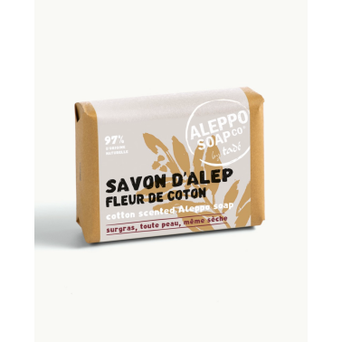 Savon d'Alep Fleurs de Coton - TADE 100G