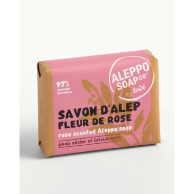 Savon d'Alep Fleurs de Rose - TADE 100G