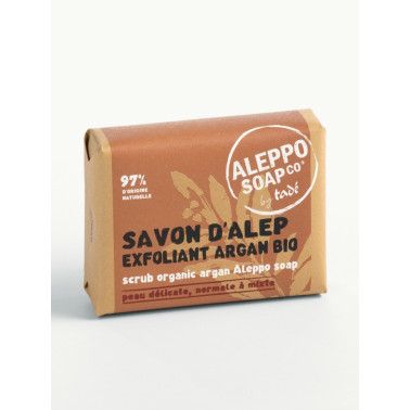 Savon d'Alep Exfoliant Argan BIO - TADE 100G