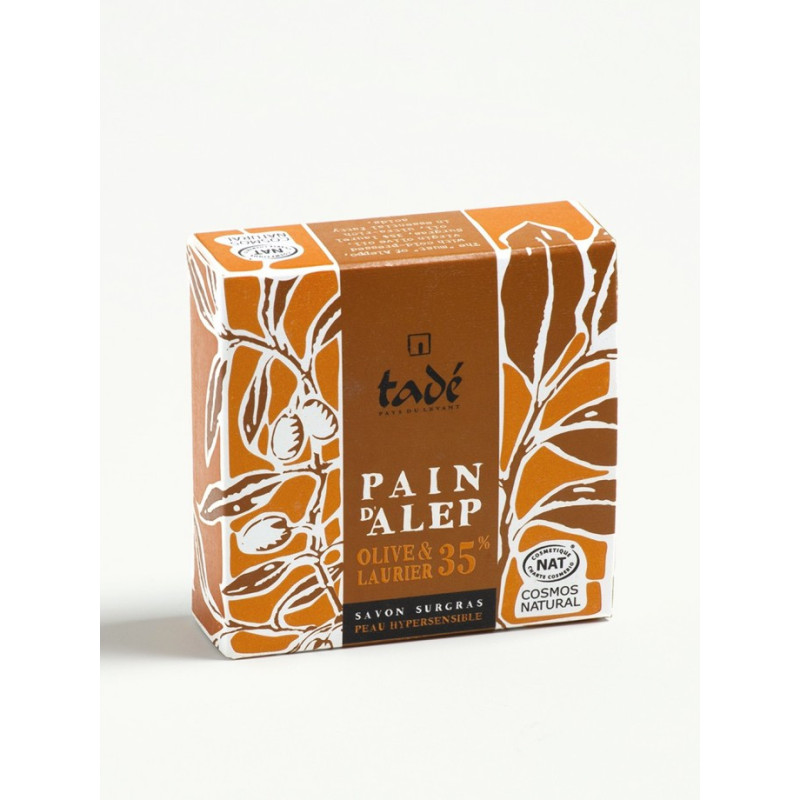 Pain d'Alep TADE 100G - Olive et Laurier 35%