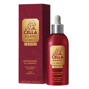 Huile "Buongiorno al Sandalo" pour la barbe Cella