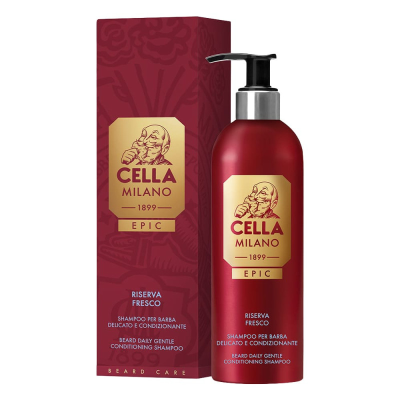 Shampoing "Riserva Fresco" pour la barbe Cella