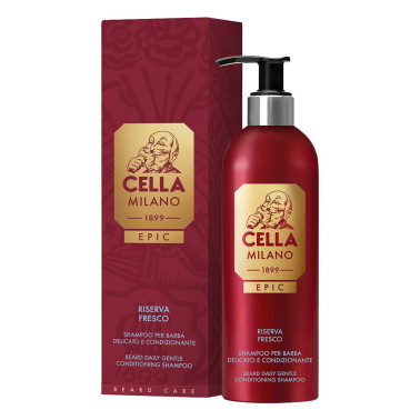 Shampoing "Riserva Fresco" pour la barbe Cella
