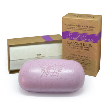 Savon Corps exfoliant "Lavender" Saponificio Varesino