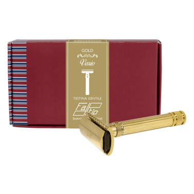 Rasoir de sécurité FATIP "Vario" Gold peigne fermé