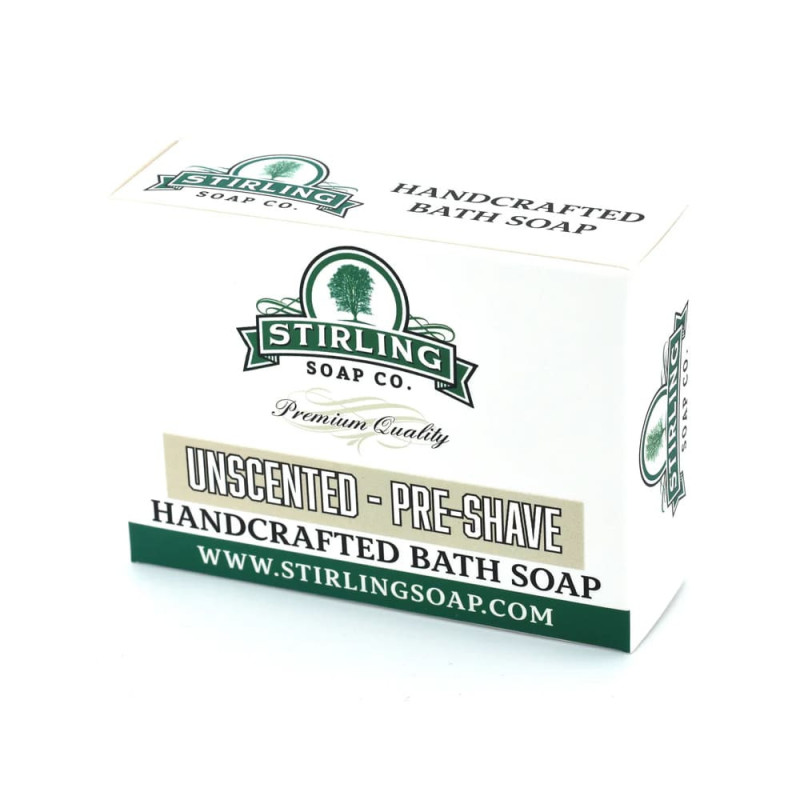 Savon de Pré-Rasage neutre - Stirling Soap Compagny