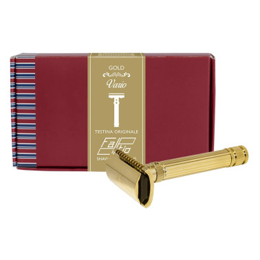 Rasoir de sécurité FATIP "Vario" Gold peigne ouvert