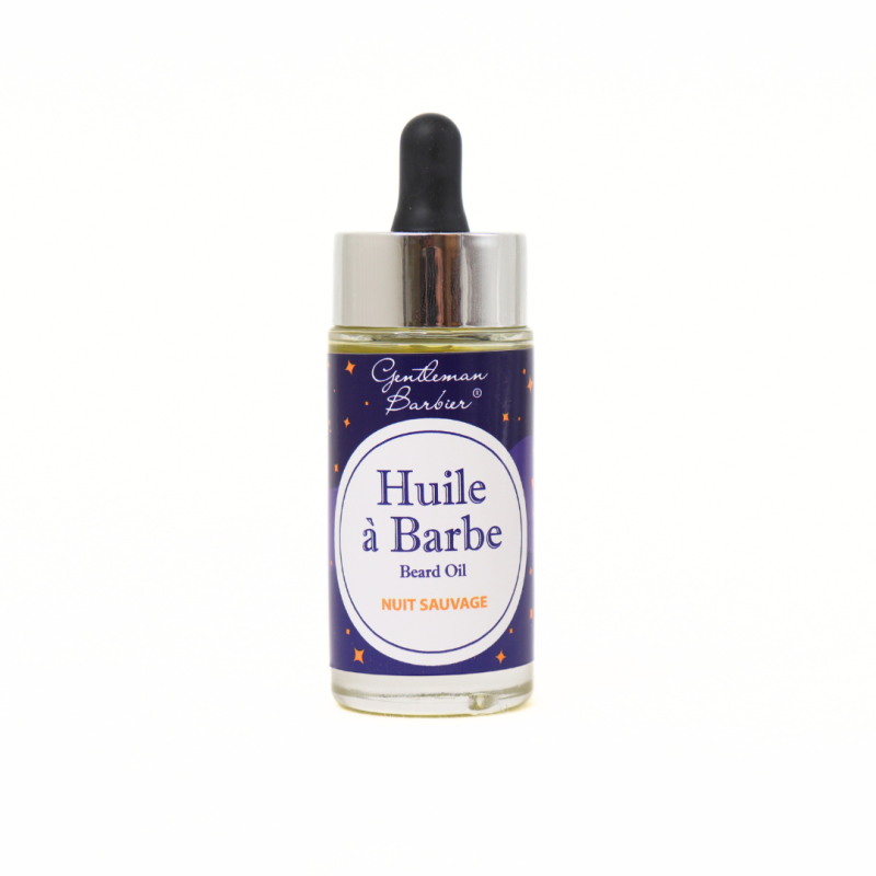 Huile pour la barbe "Nuit Sauvage" Gentleman Barbier