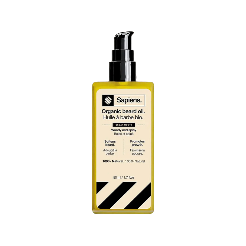 Huile à Barbe BIO Cedar Roots Sapiens 50ml