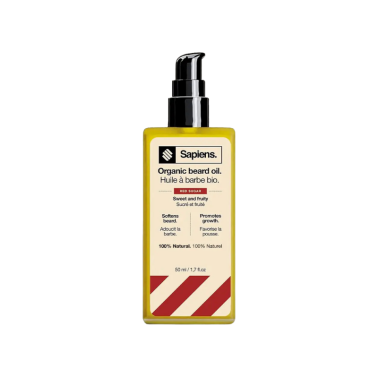 Huile à Barbe BIO Red Sugar Sapiens 50ml