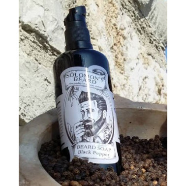 Shampoing pour la Barbe au poivre Solomon's Beard 