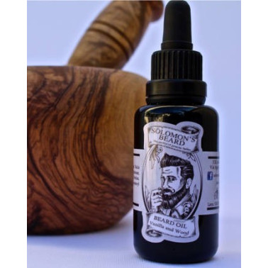 Huile pour la Barbe a la vanille Solomon's Beard 