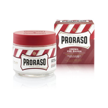 Crème avant rasage Proraso rouge