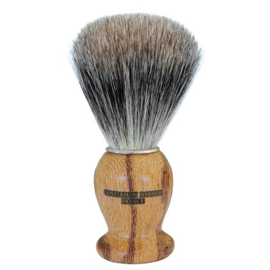Blaireau Gentleman Barbier en bois de Serpent