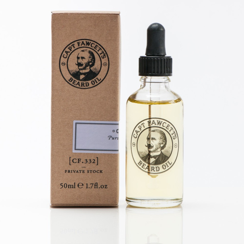 Huile pour la barbe Capt. Fawcett's Private Stock