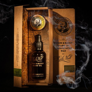Coffret Barbe et Moustaches Capt. Fawcett's signature Ricki Hall