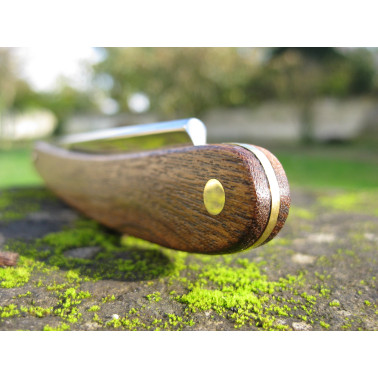 Rasoir DOVO Prima Klang en bois de bocote