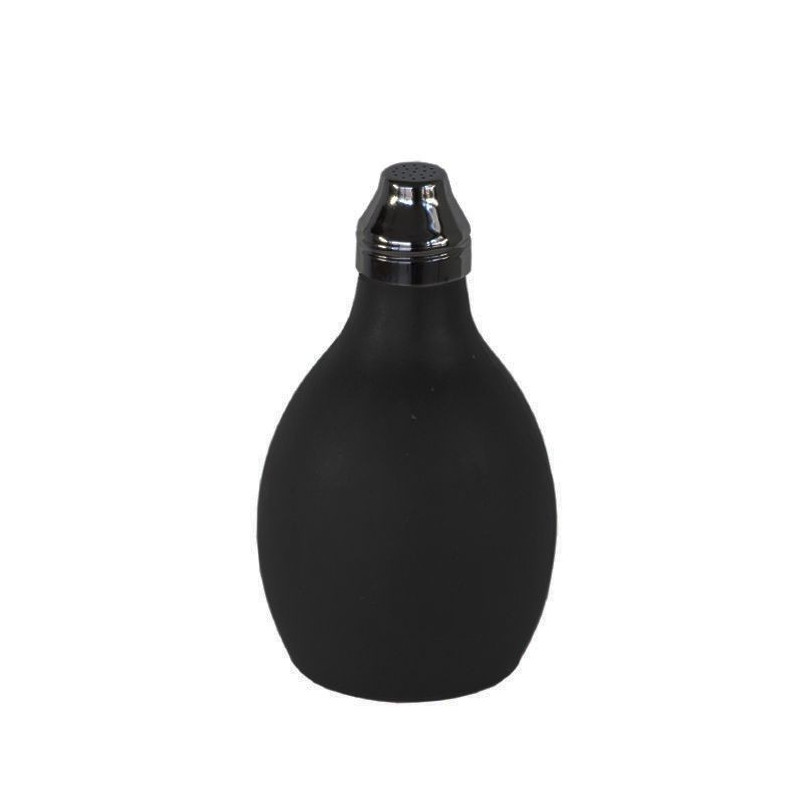 Poire à talc noire