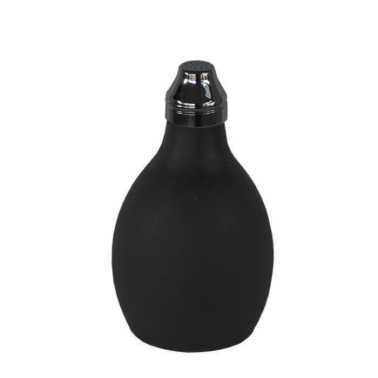 Poire à talc noire