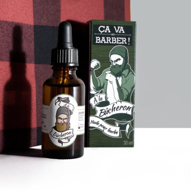 Huile à barbe "A la Bûcheron"  Ça va Barber !