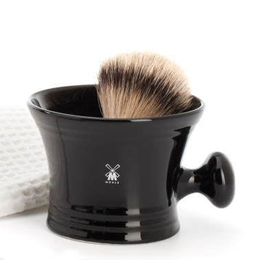 Bol à savon en porcelaine avec poignée