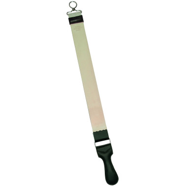 Cuir à rasoir doublé toile avec poignée