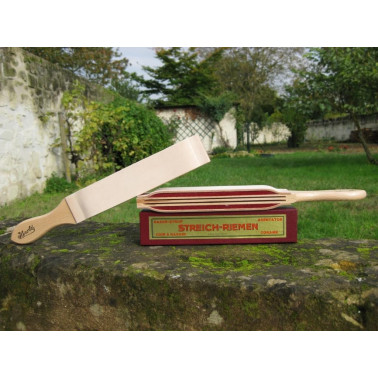 Raquette HEROLD cuir de Russie