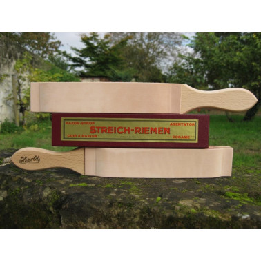 Raquette HEROLD cuir de Russie