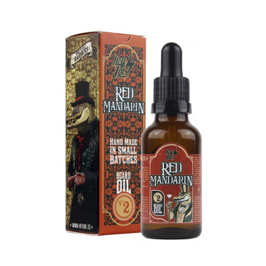 Huile pour la Barbe n°2 "Red Mandarin" Hey Joe