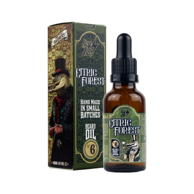 Huile pour la Barbe n°6 "Citric Forest" Hey Joe